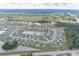 Aerial view of neighborhood and pond at 208 Angel Wing Dr., Myrtle Beach, SC 29588