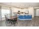 Kitchen with an island and stainless steel appliances at 208 Angel Wing Dr., Myrtle Beach, SC 29588