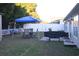 Backyard with patio, grill, and playset at 706 Wintercreeper Dr., Longs, SC 29568