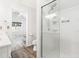 Bright bathroom with walk-in shower and updated fixtures at 140 Wimbledon Way # 140, Murrells Inlet, SC 29576