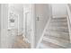Carpeted staircase with bathroom and bedroom access at 140 Wimbledon Way # 140, Murrells Inlet, SC 29576