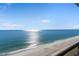 Stunning panoramic ocean view from balcony at 1501 S Ocean Blvd. # 1541, Myrtle Beach, SC 29577