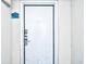 White condo unit entrance with keyless entry at 2711 S Ocean Blvd. # 1522, North Myrtle Beach, SC 29582