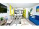 Open concept living area with ocean view at 2711 S Ocean Blvd. # 1522, North Myrtle Beach, SC 29582