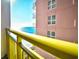 Balcony with stunning ocean and beach views at 2711 S Ocean Blvd. # 1522, North Myrtle Beach, SC 29582