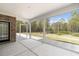 Spacious screened porch with view of backyard at 3329 Hughes Gasque Rd., Aynor, SC 29511