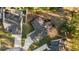 Aerial view of house and surrounding neighborhood at 3604 Farmington Pl., Myrtle Beach, SC 29579