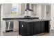 Modern kitchen with stainless steel appliances and an island at 3641 Wayside Rd., Conway, SC 29527