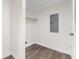 Laundry area with wood-look floors and a shelf at 3641 Wayside Rd., Conway, SC 29527