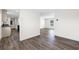 Open living room with wood-look flooring and lots of natural light at 3641 Wayside Rd., Conway, SC 29527