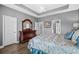 Main bedroom with dresser and ensuite bathroom access at 517 Harbison Circle, Myrtle Beach, SC 29588