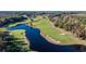 Aerial view of lush golf course with water features at 5750 Oyster Catcher Dr. # 914, North Myrtle Beach, SC 29582