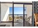 Private balcony offering stunning ocean views and seating for two at 6804 Ocean Blvd. # 331, Myrtle Beach, SC 29572