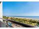 Expansive balcony with breathtaking ocean and beach views at 6804 Ocean Blvd. # 331, Myrtle Beach, SC 29572