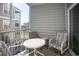 Outdoor space with seating area and partial pool view at 126 Ella Kinley Circle # 302, Myrtle Beach, SC 29588