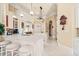 Bright eat-in kitchen with white cabinets and center island at 1501 Serena Dr., Myrtle Beach, SC 29579