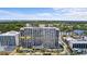 Aerial view of the building and surrounding area, showing location and amenities at 2311 S Ocean Blvd. # 967, Myrtle Beach, SC 29577