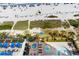 Relaxing pool and beach views from above at 2311 S Ocean Blvd. # 967, Myrtle Beach, SC 29577