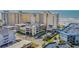 Coastal building, parking lot, beach nearby at 6100 N Ocean Blvd. # 207, North Myrtle Beach, SC 29582