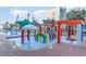 Fun splash pad with colorful water features for  at 6900 N Ocean Blvd. # 841, Myrtle Beach, SC 29572