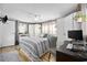 Spacious bedroom with a bed, dresser, and workspace at 817 Wayne St., North Myrtle Beach, SC 29582