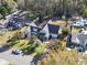 Aerial view of house and surrounding homes at 1044 Martin Ln., Conway, SC 29526