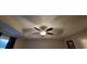 Close-up of ceiling fan with light fixture at 106 Ivy Creek Ct., Conway, SC 29527