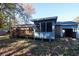 Rear view of home with deck and shed at 111 Dorman Circle, Myrtle Beach, SC 29577