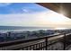 Stunning ocean and city views from a private condo balcony at 1819 N Ocean Blvd. # 1004, North Myrtle Beach, SC 29582