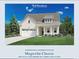 One-story home with white siding, gray front door, and attached two-car garage at 2088 Comradery Way, Murrells Inlet, SC 29576