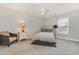 Bedroom with ceiling fan, window, and neutral decor at 2740 Bayboro St., Loris, SC 29569