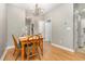 Dining area includes wood table and four chairs at 2740 Bayboro St., Loris, SC 29569
