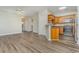 Open concept kitchen with wood cabinets and stainless steel appliances at 2740 Bayboro St., Loris, SC 29569