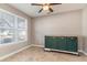 Home office with built-in green cabinet and tile floor at 517 Miromar Way, Myrtle Beach, SC 29588