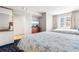 Guest bedroom with two twin beds and ocean view at 5200 N Ocean Blvd. # 1033, Myrtle Beach, SC 29577