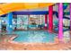 Indoor pool area with water slides and a playful atmosphere at 5200 N Ocean Blvd. # 1033, Myrtle Beach, SC 29577