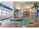 Relaxing lazy river winding through the indoor pool area at 5200 N Ocean Blvd. # 1033, Myrtle Beach, SC 29577