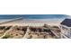 Beach access and boardwalk view from condo at 5910 N Ocean Blvd. # 504, North Myrtle Beach, SC 29582