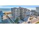 Oceanfront building with parking and pool, close to beach access at 5910 N Ocean Blvd. # 504, North Myrtle Beach, SC 29582