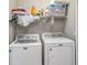 Laundry room with Maytag washer and dryer at 101 S Barnwell St. # 38-A, North Myrtle Beach, SC 29582