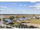 Scenic view of the marsh, river, and private docks from balcony at 1050 Waccamaw Dr., Garden City Beach, SC 29576