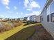 House backyard with pond view and grassy area at 1143 Sennema Circle, Myrtle Beach, SC 29588