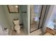 Spa-like bathroom with a walk-in shower and toilet at 1735 24Th Ave. N, North Myrtle Beach, SC 29582