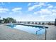 Outdoor pool area with multiple lounge chairs and ocean views at 2001 S Ocean Blvd. # 1102, Myrtle Beach, SC 29577
