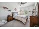 Bedroom with a double bed and coastal-themed decor at 2559 Blue Crane Circle # 103, Myrtle Beach, SC 29577