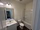 Bathroom with a bathtub and a modern vanity at 304 Cornhusker Dr., Conway, SC 29526