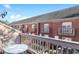 Shared balcony overlooking the complex with a view of the surrounding area at 305 S 21St Ave. S # 112, Myrtle Beach, SC 29577