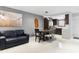 Open living and dining area with modern decor at 305 S 21St Ave. S # 112, Myrtle Beach, SC 29577