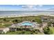 Stunning oceanfront pool with boardwalk access, offering amazing views at 415 Ocean Creek Dr. # 2325, Myrtle Beach, SC 29572