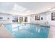 Take a dip in the refreshing indoor pool, perfect for year-round use at 5523 N Ocean Blvd. # 1812, Myrtle Beach, SC 29577